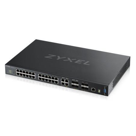 Zyxel XGS4600-32 L3 Managed Switch 28PORT Gig 4X10GSFP | APLIUM
