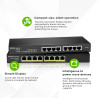Zyxel GS1915-8EP 8-PORT Gbe PoE Smart Hybrid Mode Switch Sta | APLIUM