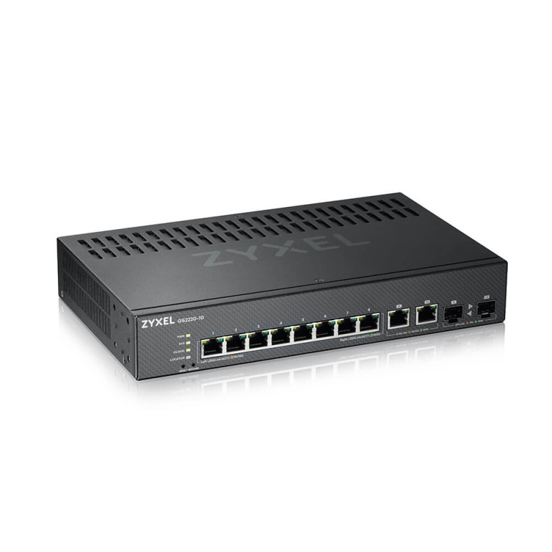 GS2220-10 8 Port Gb L2 Mgd. Switch | APLIUM