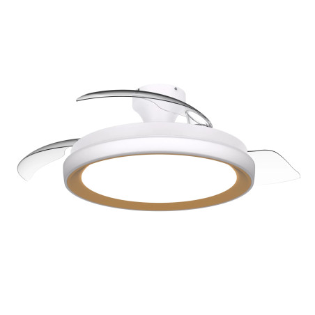 Bliss DC Fan ceiling 28W+35W TW Gold