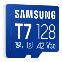 Tarjeta de Memoria Samsung P7 128GB microSD XC/ Clase 10/ 17 | APLIUM