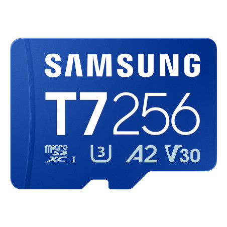 Tarjeta de Memoria Samsung P7 256GB microSD XC/ Clase 10/ 17 | APLIUM