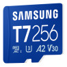 Tarjeta de Memoria Samsung P7 256GB microSD XC/ Clase 10/ 17 | APLIUM