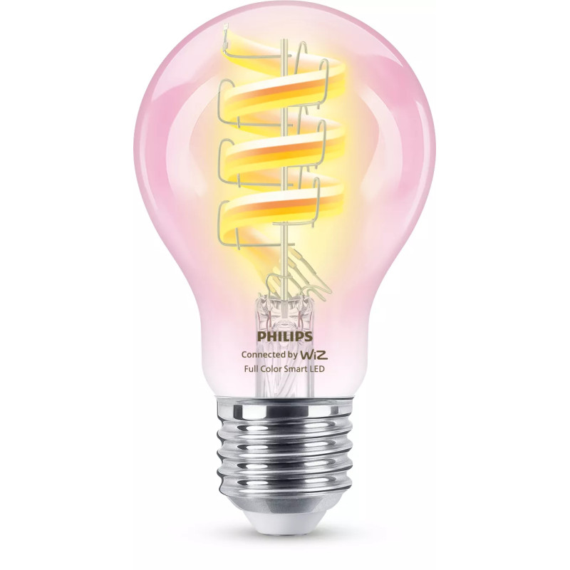Philips Smart - Bombilla con filamento LED - forma: A60 - transparente