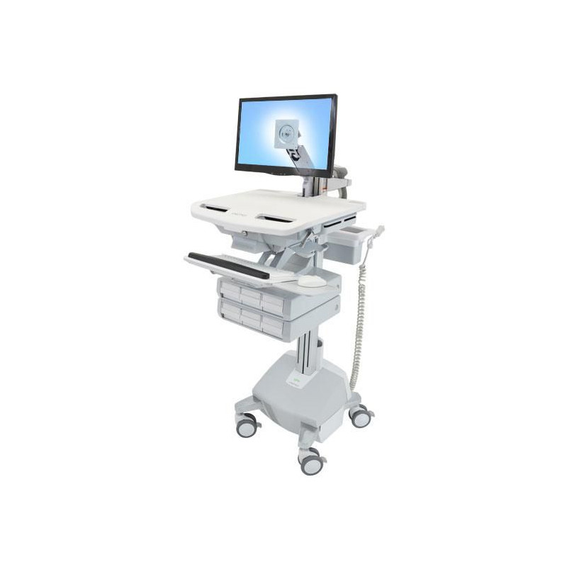 Styleview Cart With Lcd Arm Life Powered 6 Drawers Eu Sau-eu | APLIUM