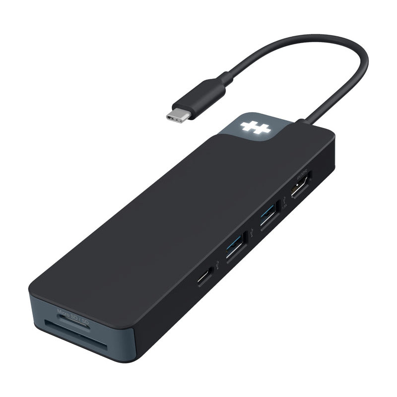HyperDrive Flex 8 Port USB-C Hub Black