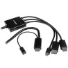 6 ft DP Mini DP or HDMI to HDMI Adapter