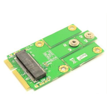 M.2 Key E to mini PCIe Adapter