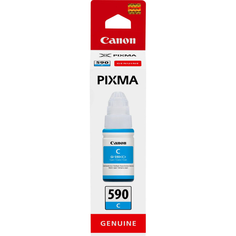 Canon 1604C001 - Ink GI-590 C Cyan Ink Bottle | APLIUM