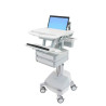 Styleview Laptop Cart Sla Powered 2 Drawers Eu | APLIUM