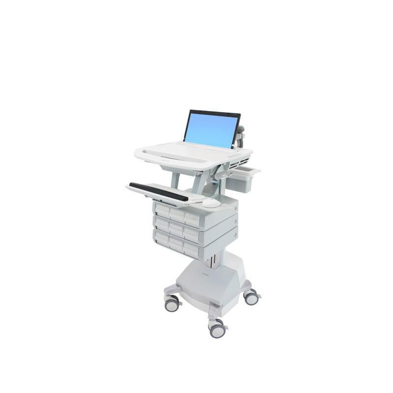 Styleview Laptop Cart Sla Powered 9 Drawers Eu | APLIUM