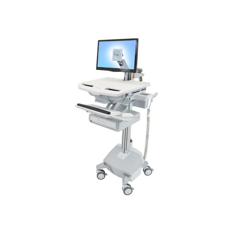 Styleview Cart With Lcd Arm Life Powered 1 Drawer Eu Sau-eu | APLIUM
