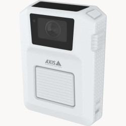 Axis W102 Body Worn Camera White Offers Up To 12.5 Hours Of | APLIUM
