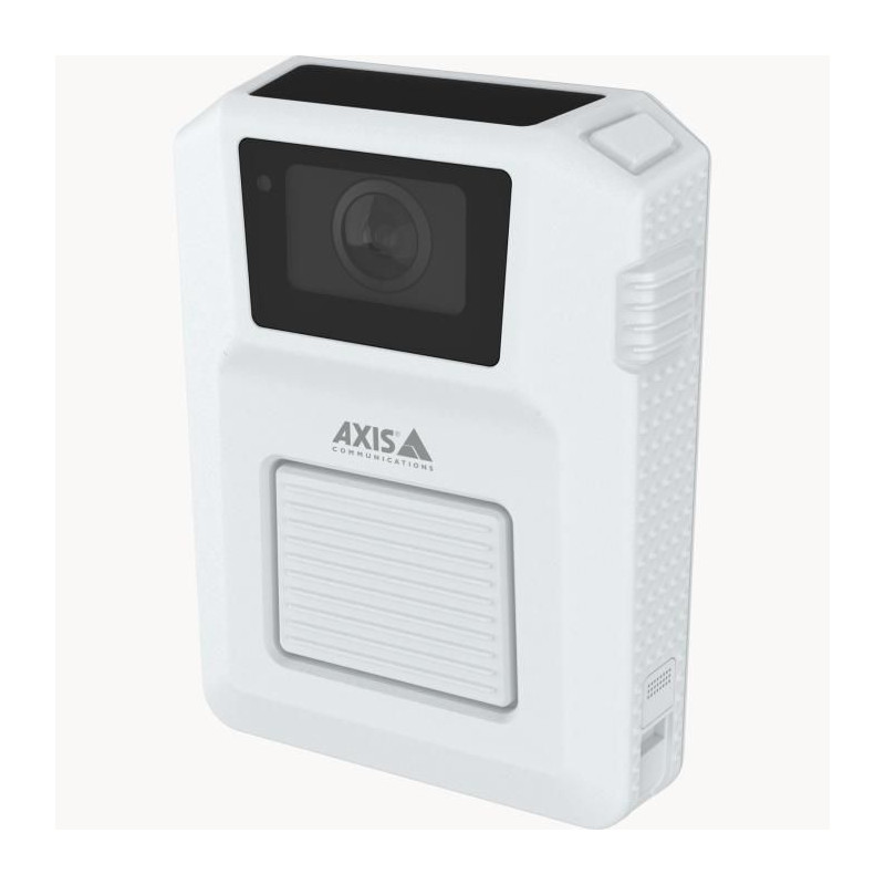 Axis W102 Body Worn Camera White Offers Up To 12.5 Hours Of | APLIUM