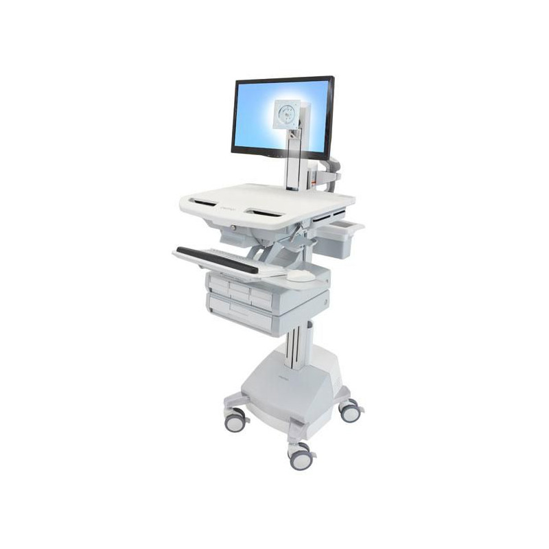 Styleview Cart With Lcd Pivot Sla Powered 4 Drawers Eu | APLIUM