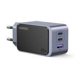 Ugreen Nexode Air 65W sieninis kroviklis, USB + 2x USB-C pil | APLIUM