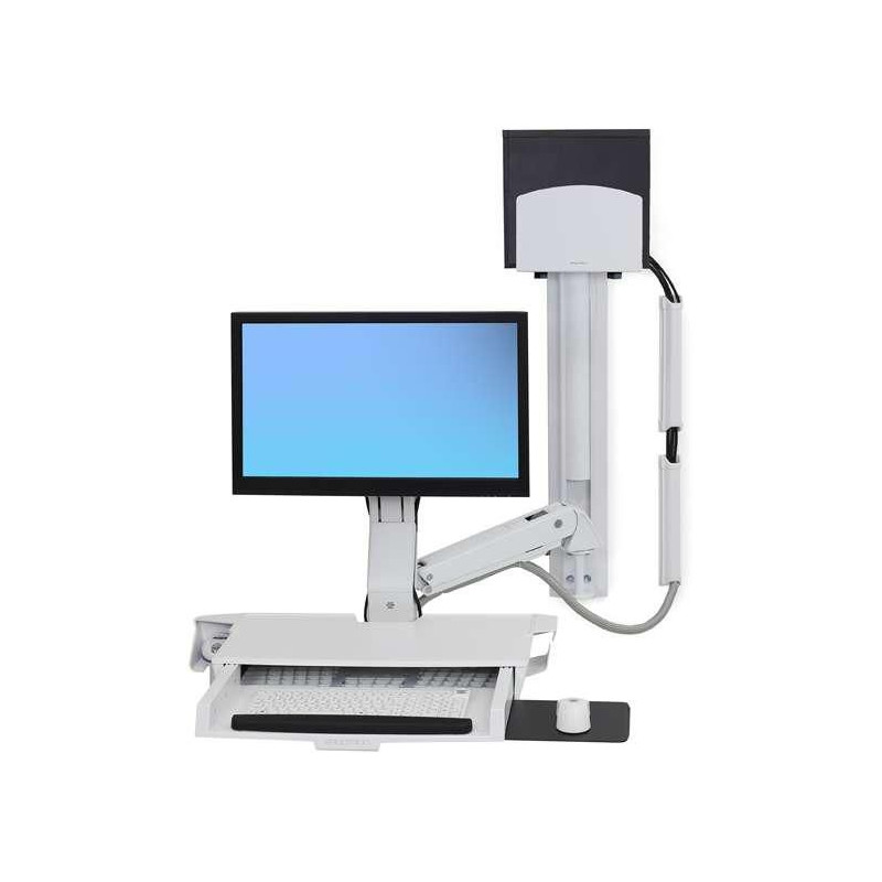 Styleview Sit-stand Combo Syst Worksurface Bright White | APLIUM