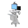 Styleview Telemedicine CART/ Back-to-back MNTR/SLA POWERED/E | APLIUM