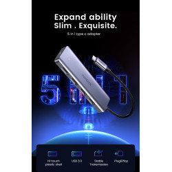 USB-C 3.0 To 4 Ports HUB | APLIUM