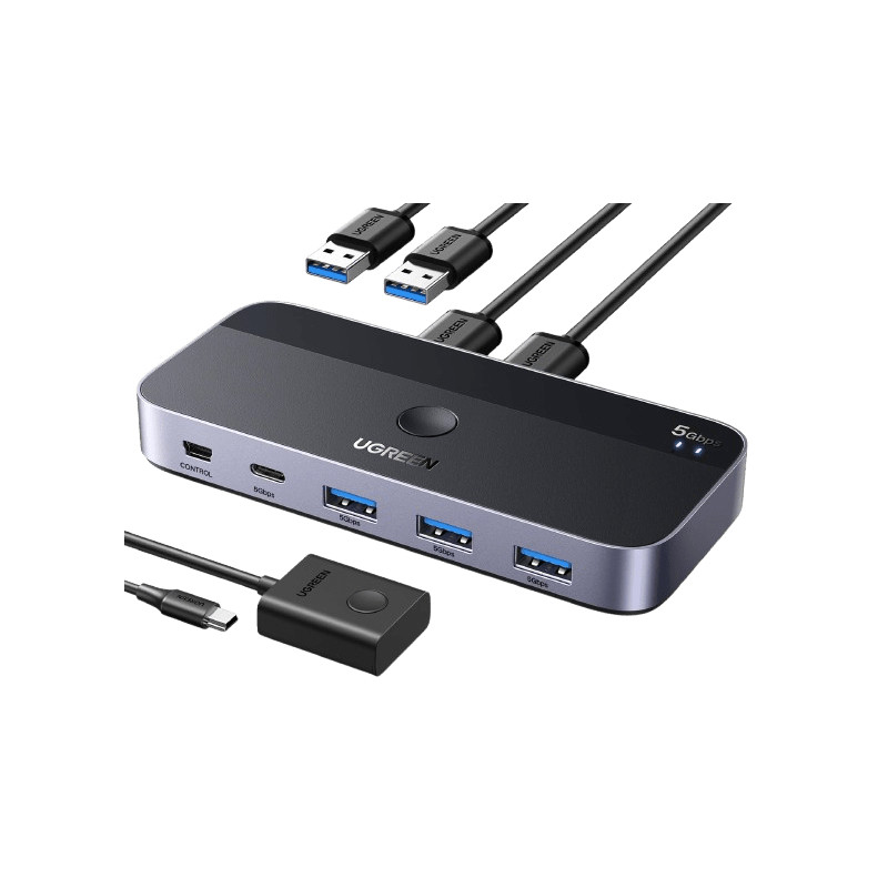 USB 3.0 Sharing Switch 2 In 4 | APLIUM