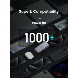 Ugreen 10000mAh Mini Powerbank Quick Charging 30W Gris | APLIUM