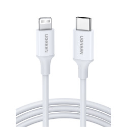 Ugreen 10493 cable de conector Lightning 1 m Blanco | APLIUM