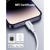 Ugreen 10493 cable de conector Lightning 1 m Blanco | APLIUM