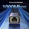 Ugreen 50737 adaptador y tarjeta de red Ethernet 1000 Mbit/s | APLIUM