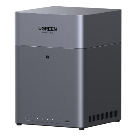 Nasync DH4300 Plus 4-BAY 120TB Nas Ugos Pro | APLIUM