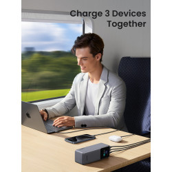 Ugreen 25000mAh 200W Fast Charging Powerbank Gris | APLIUM