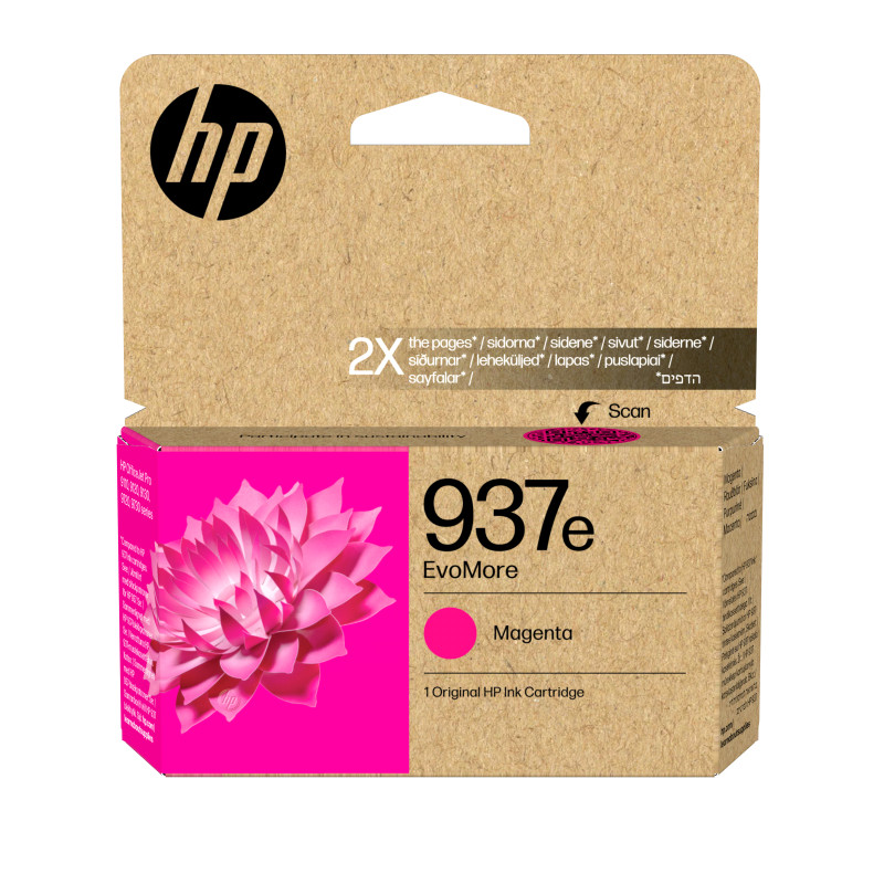 HP 937E Evomore Magenta Original Ink Cartridge | APLIUM