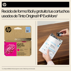 HP 937E Evomore Magenta Original Ink Cartridge | APLIUM