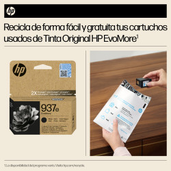4S6W9NE#LS1 - HP 937E Evomore Black Original Ink Cartridge | APLIUM