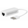 USB2.0 to Ethernet, White