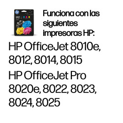6ZC74AE - HP Paquete de 4 cartuchos de tinta Original 912 | APLIUM