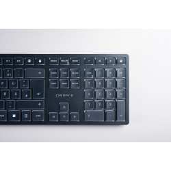 Kw 9100 Slim Be Keyboard Wireless Black Belgium | APLIUM