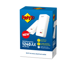 Fritzpowerline 1240 Ax Wlan Set Set International | APLIUM