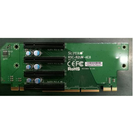 4-Port PCIe Riser Card for