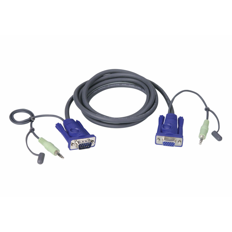 VGA/AUDIO Cable 1.8M . | APLIUM