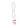 Cable 1.5 Braided White USB 2.0 USB A USB C | APLIUM