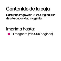 HP 982X High Yield Magenta Orig PageWide Cartridge | APLIUM