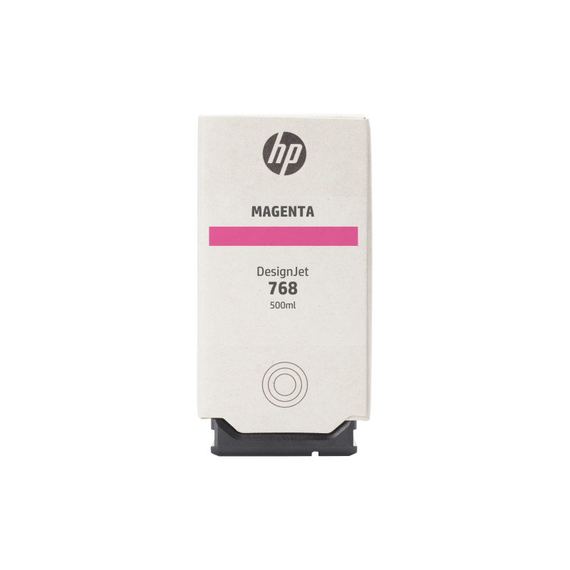 768 Magenta 500-ML DesignJet Ink Cartridge | APLIUM