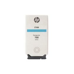 768 Cyan 500-ML DesignJet Ink Cartridge | APLIUM