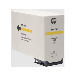 768 Yellow 500-ML DesignJet Ink Cartridge | APLIUM