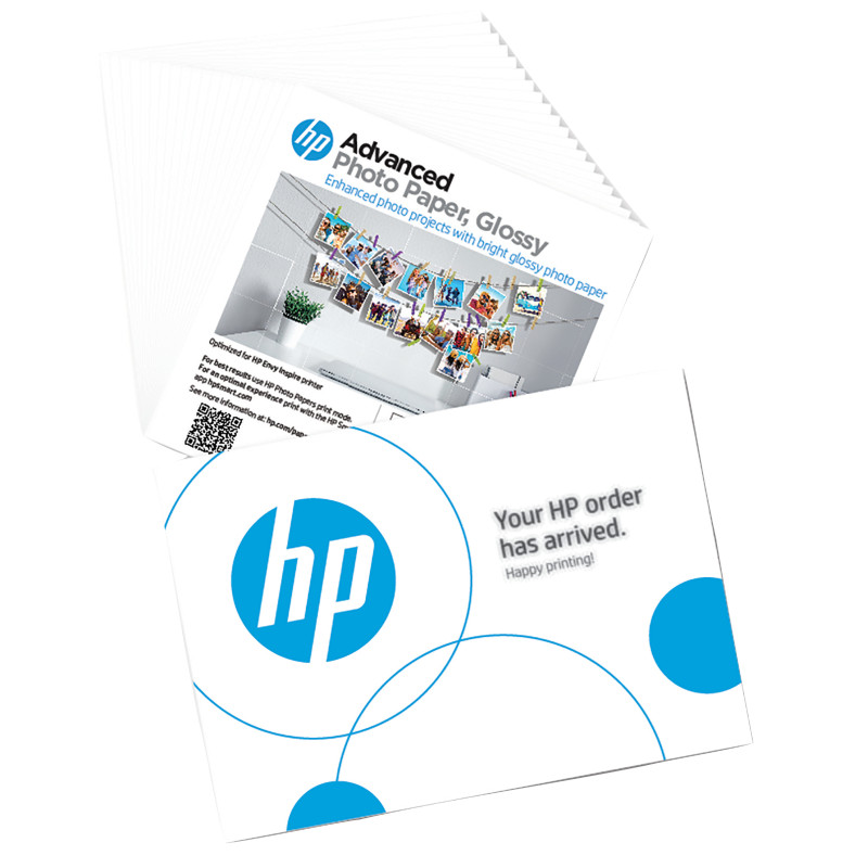 HP Advanced Gloss Photo Paper 5X5 In 127X127 Mm 20 Sht | APLIUM