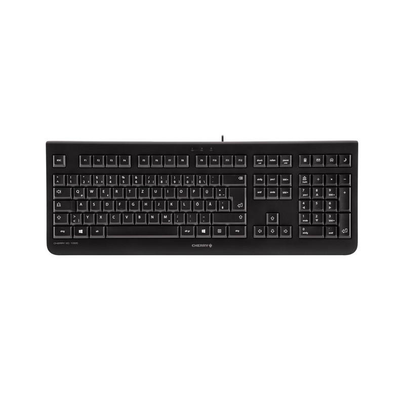 Cherry Kc 1000 Black Keyboard USB Italy | APLIUM