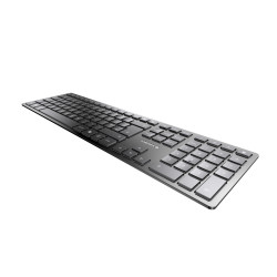 Kw 9100 Slim Gb Keyboard Wireless Black Uk-english | APLIUM