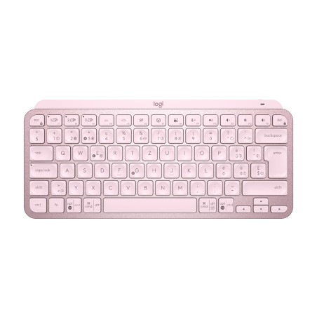 Mxkeys Mini Wrls Illuminated Kb Rose - Ch - Central | APLIUM