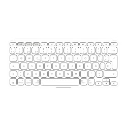 Logitech 920-013011 - Keys-to-go 2 Pale Grey - Esp | APLIUM