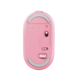 Trust 24125 - Raton Inalambrico Recargable Ultrafino Rosa | APLIUM